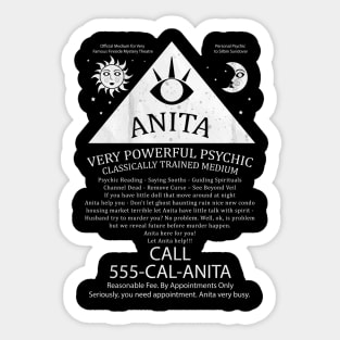 Anita's Sign 2 Sticker